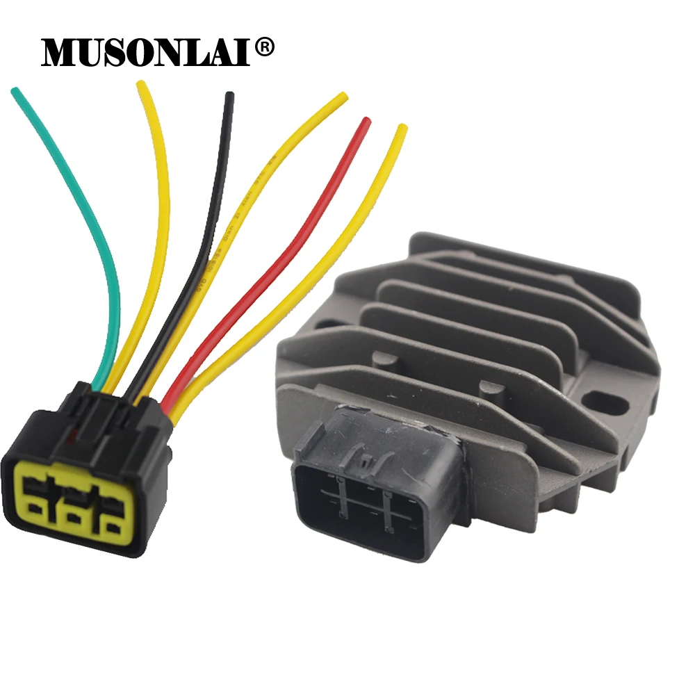 

SH640E-11 Motorcycle Regulator Rectifier For Yamaha YFM250 YFM350 YFM400 YFM450 YFM600 Suzuki RMX450 Honda TRX250 TRX400EX