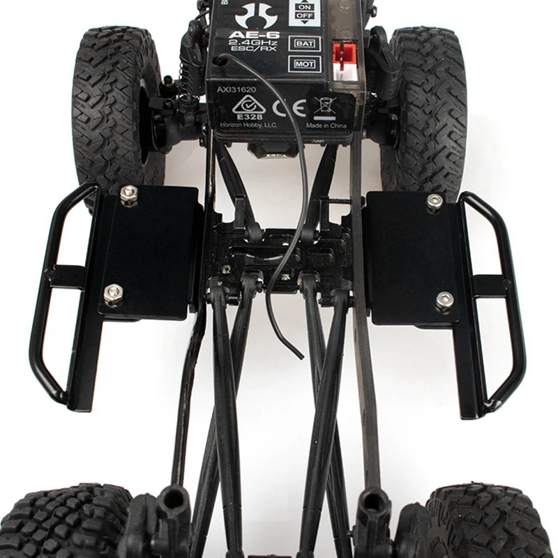Для Axial SCX24 90081 1/24 RC Гусеничный автомобиль металлическая боковая педаль слайдер