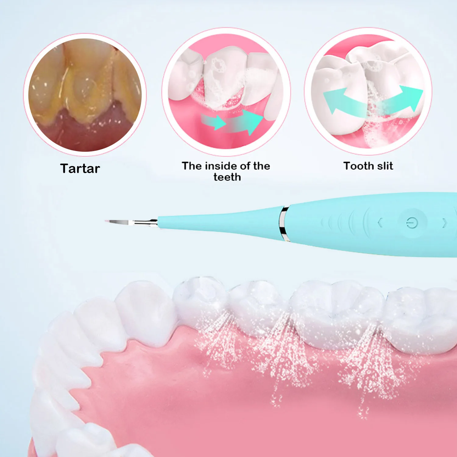 5 Gear Регулируемый Электрический зубной скалер с питанием от USB|Отбеливание зубов|