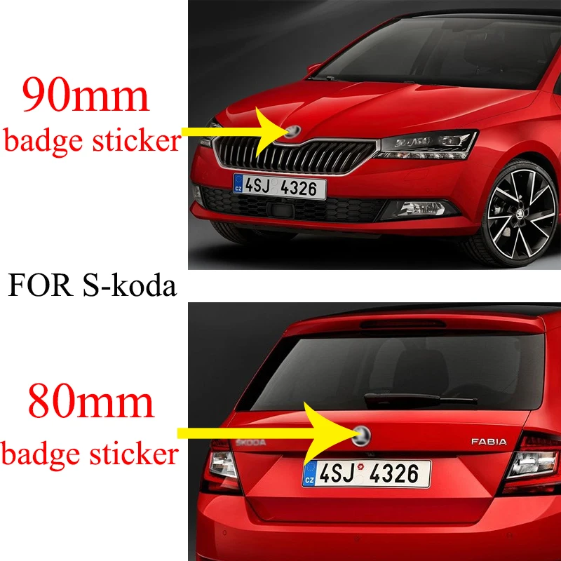 Эмблема Для крышка переднего капота автомобиля на багажник 2 шт.