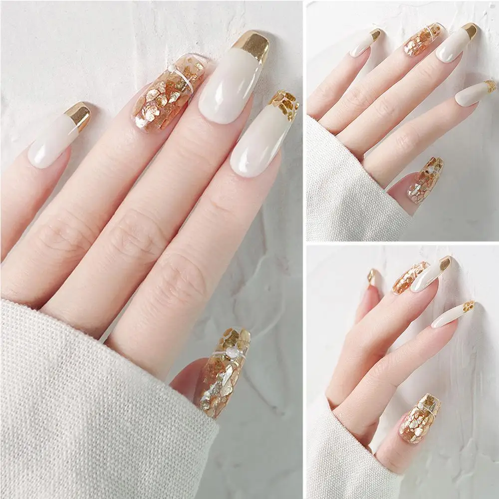 

1 Box Glitter Powder Mica Slice Nail Sequins Metal Ultra-thin Nail Flakes Sequins For Manicure Nail Art Decorations Nail Design