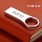BanQ P8 USB-флеш-накопитель, 64 ГБ, металлическая Водонепроницаемая флешка, USB-накопитель 32 ГБ, флешка с реальной емкостью 16 ГБ, USB-флеш-накопитель