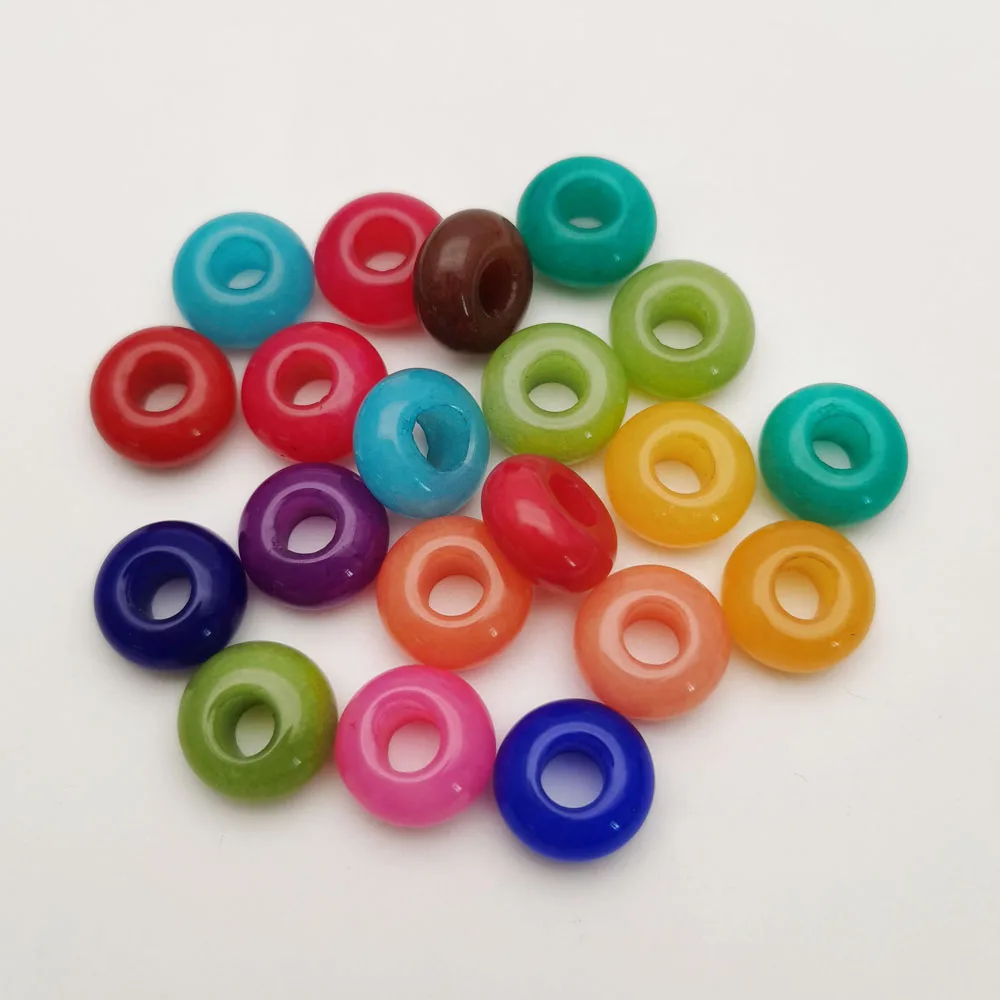 

Fashion assorted stone 15mm big hloe round mixed beads 24pcs multicolour for jewelry making Necklace Earring accessories