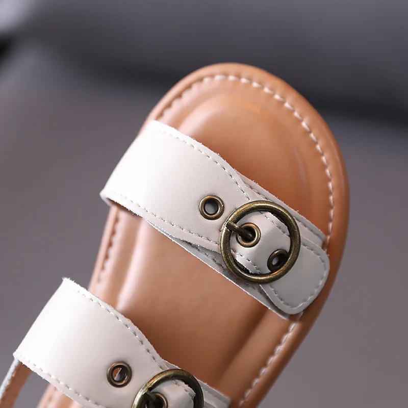 

14.5-19cm Brand Soft Sole Children's Princess Shoes,Brown Boys Girls Sandal Baby Girl,Fashion Fisherman Beach Shoes For Children