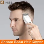 Электрическая машинка для стрижки волос Xiaomi Youpin Enchen Boost, триммер с двумя скоростями, быстрая зарядка, для детей и взрослых