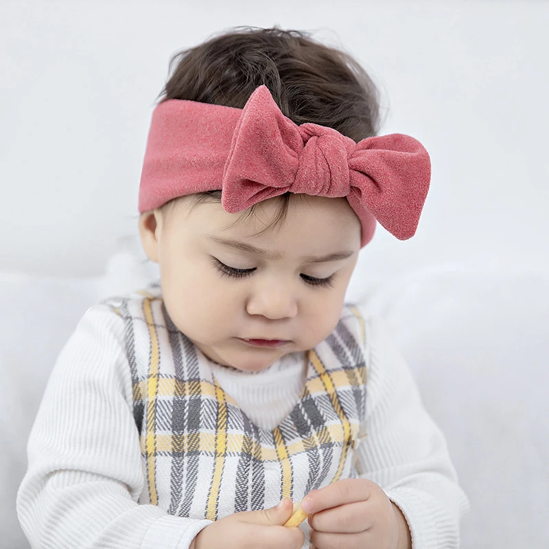 

Colorful Bow Baby Headdress Elastic Hair Bands Cute Solid Color Hair Bands Children's Hair Bands Fashion Hair Accessories.