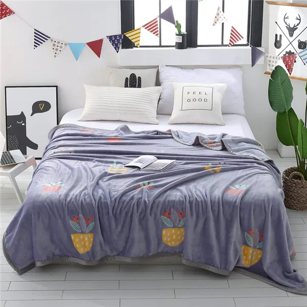 style11 Однотонные цветные одеяла модные Одеяла Твин Полный Королева Король одеяла мягкие пледы фланелевые одеяла на кровать/автомобиль/диван серый Европа ковры - Цвет: style11