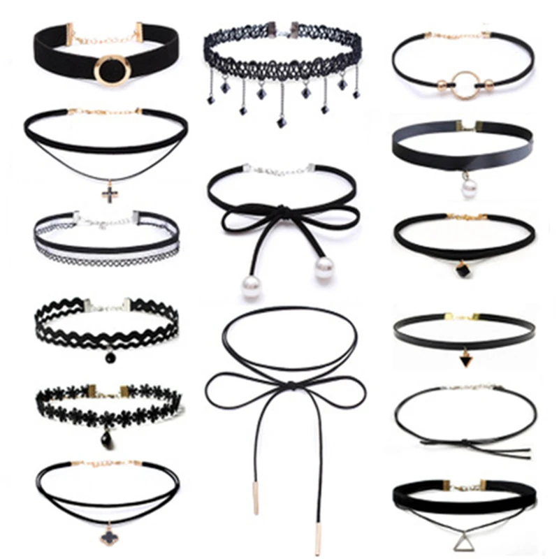 5/10/15 шт кружевное ретро ожерелье женский воротник тренд одежда аксессуары