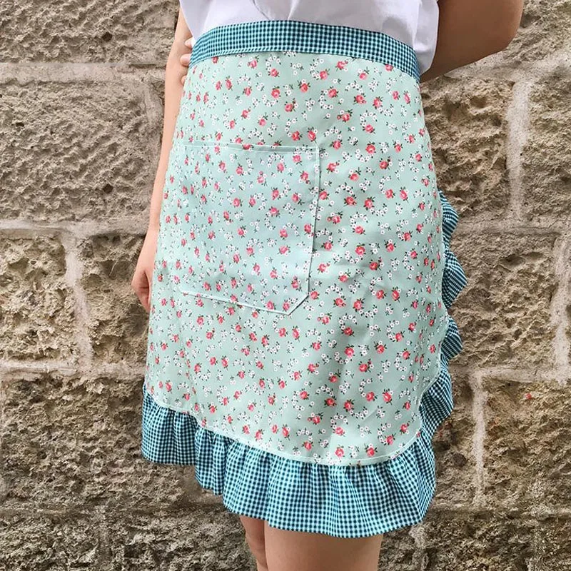 Кухонный Карманный Фартук с ручной салфеткой водонепроницаемый маслостойкий