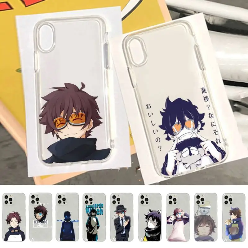 

BLOOD BLOCKADE BATTLEFRONT Leonardo Watch Phone Case for iphone 13 11 12 pro XS MAX 8 7 6 6S Plus X 5S SE 2020 XR
