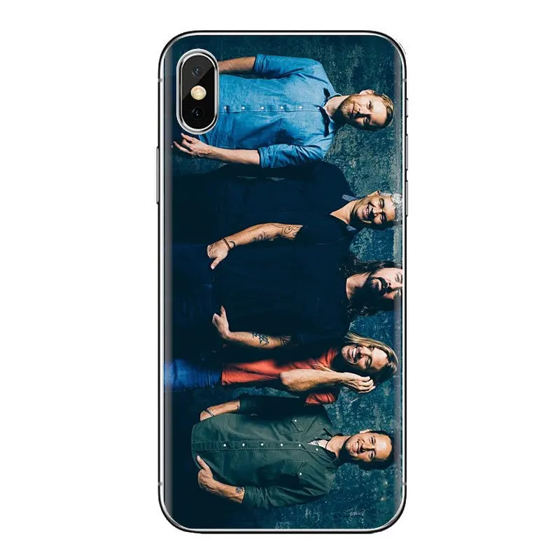 Foo Fighters USA classic rock band For Samsung Galaxy A3 A5 A7 A9 A8 Star A6 Plus 2018 2015 2016 2017 TPU Transparent Shell Case |