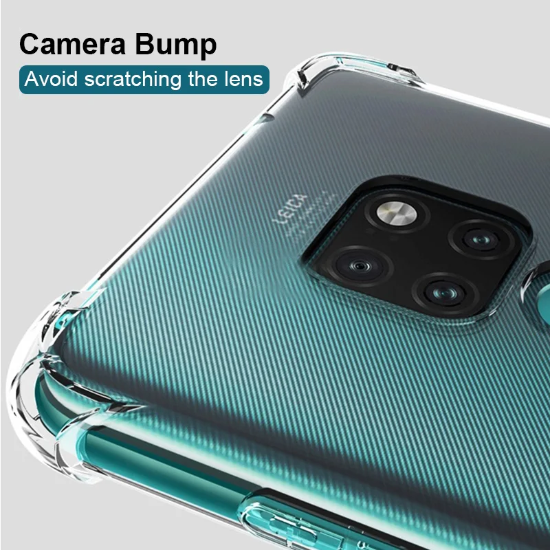 36D Shockproof Phone Case For Huawei P20 P30 Lite Honor 9 Lite 10 V10 20 Pro P10 P9 Nova 2i 3 3e P Smart Mate 10 20 Cover Bag