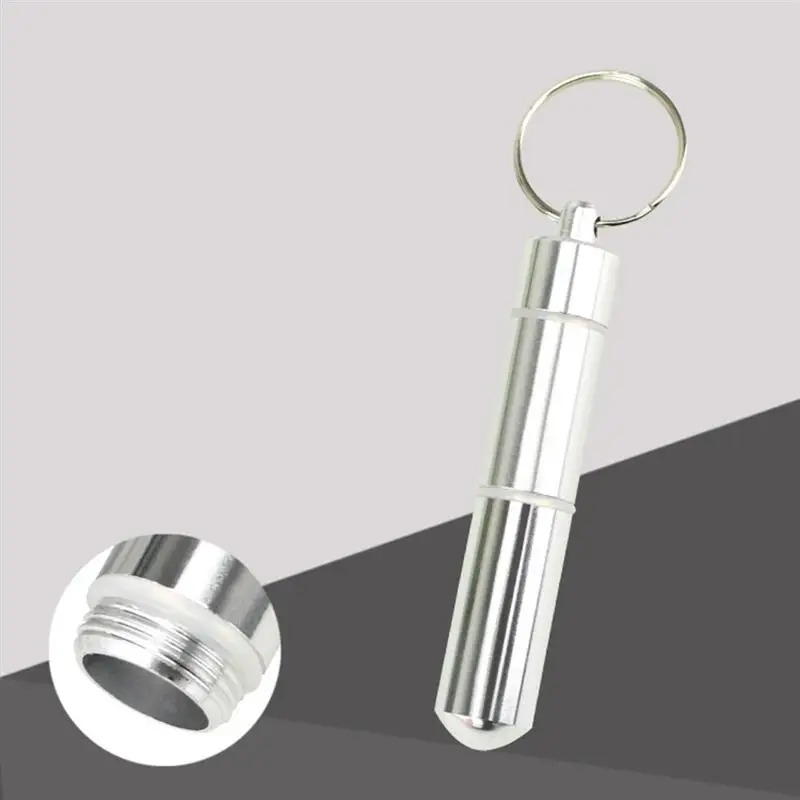 2 шт. уличный держатель для портативная зубочистка Карманный металлический чехол