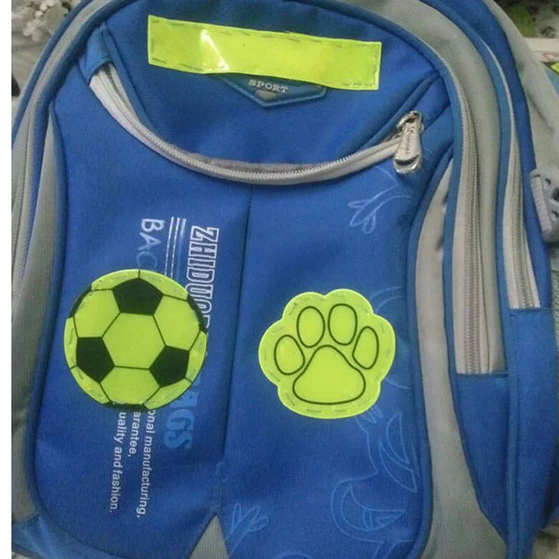 Мейлит 500 светящаяся футбольная отражающая наклейка для автомобиля, мотоцикла, велосипеда, самоката, сумки и шлема.