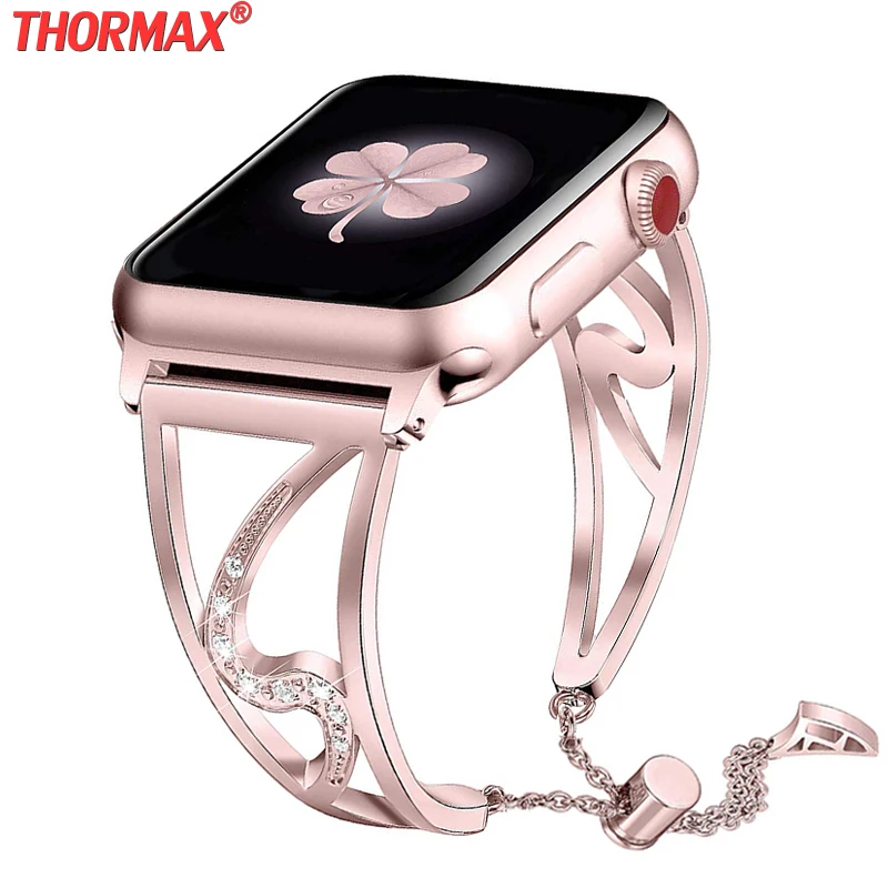 Ремешок из нержавеющей стали для iwatch 5/4/3/2 38/40/42/44 мм|Ремешки часов| |