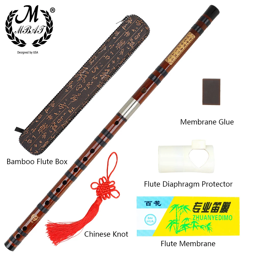 Anos de Bambu Seco a ar Flauta de Bambu de Alta Feito de 8 Mbat Amargo Qualidade Transversal Instrumentos Musicais Tradicionais Chineses m