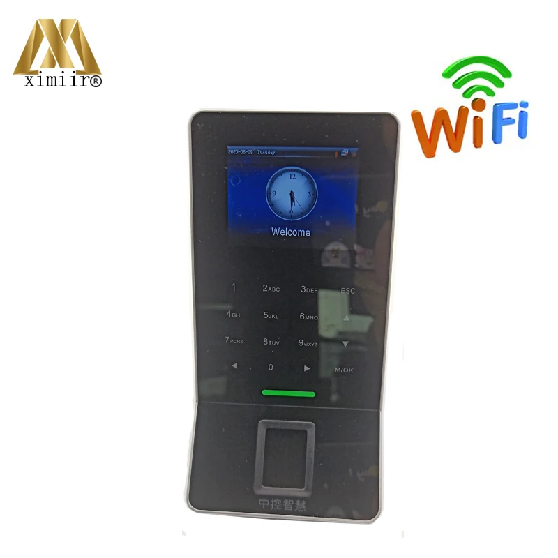 

Biometric Fingerprint Access Control System F22 With Touch Keypad 2.4-inch Door Access Control With Time Attendance Wifi