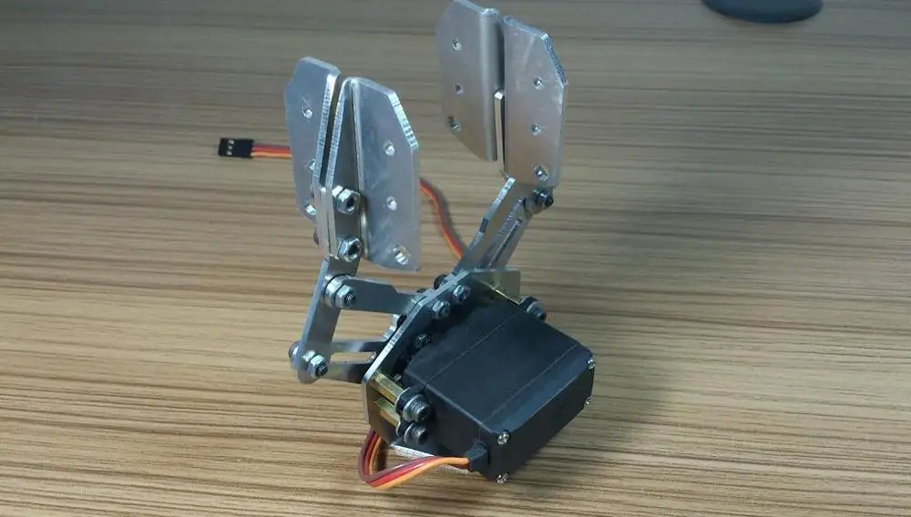 Metal Robot Claw Manipulator Gripper Mechanical Arm Clamp with 180 Degree Servos for Arduino DIY Project STEM Toy Parts | Игрушки и