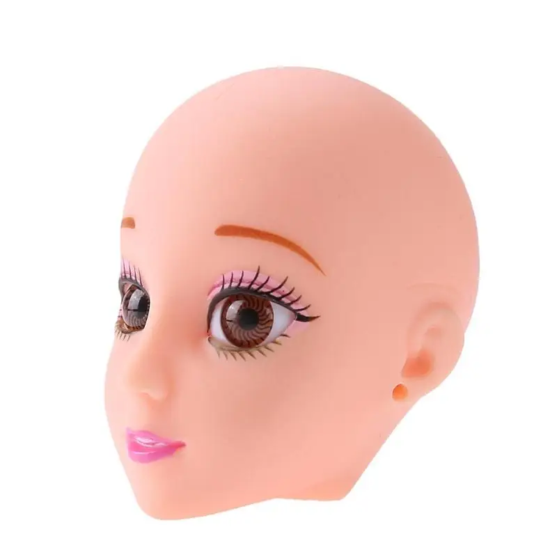 3D Косметическая линза телесного цвета Реплика Головы Куклы без волос