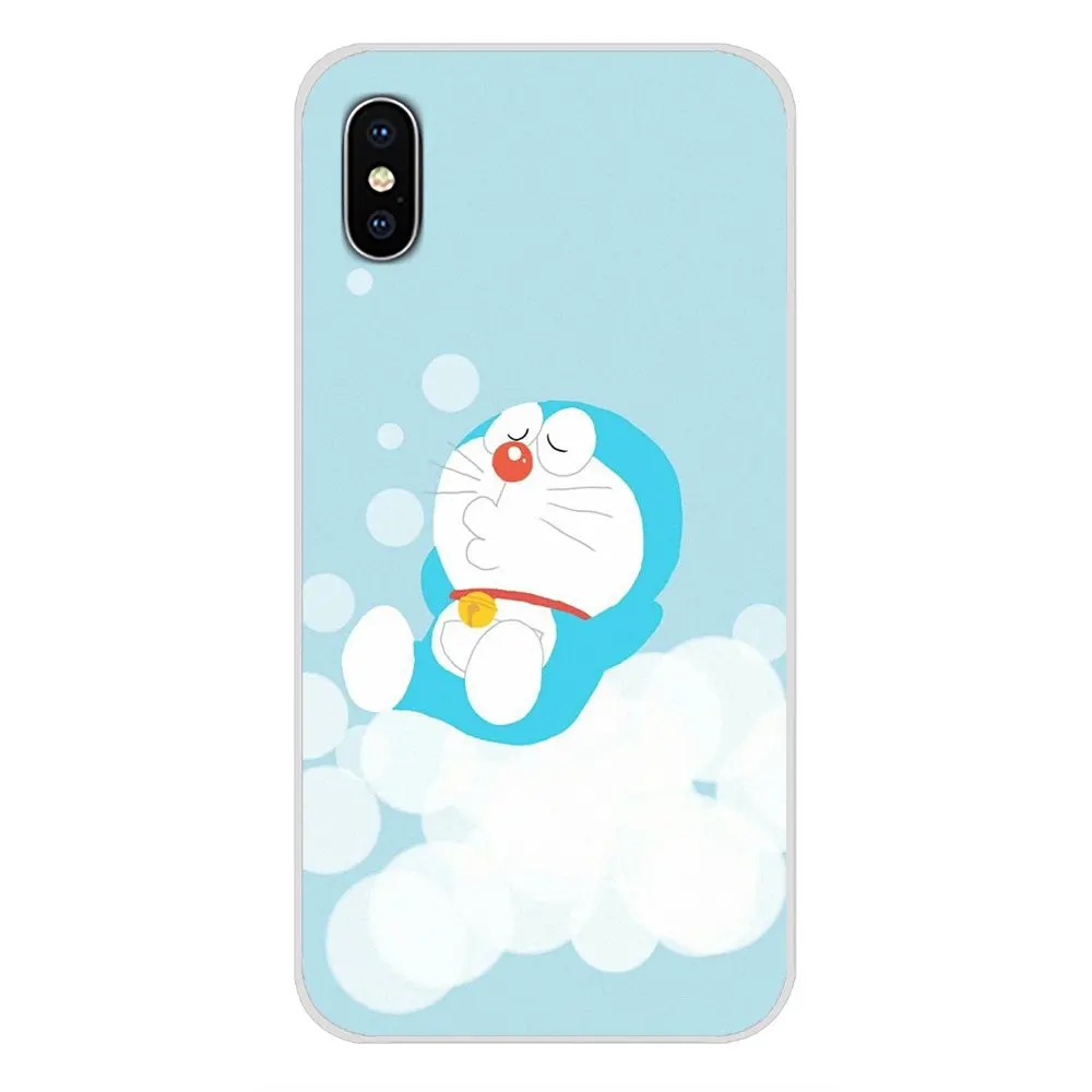 Аниме мультфильм Дораэмон для Xiaomi Redmi Note 3 4 5 6 7 8 Pro Mi Max Mix 2 2S Pocophone F1 аксессуары