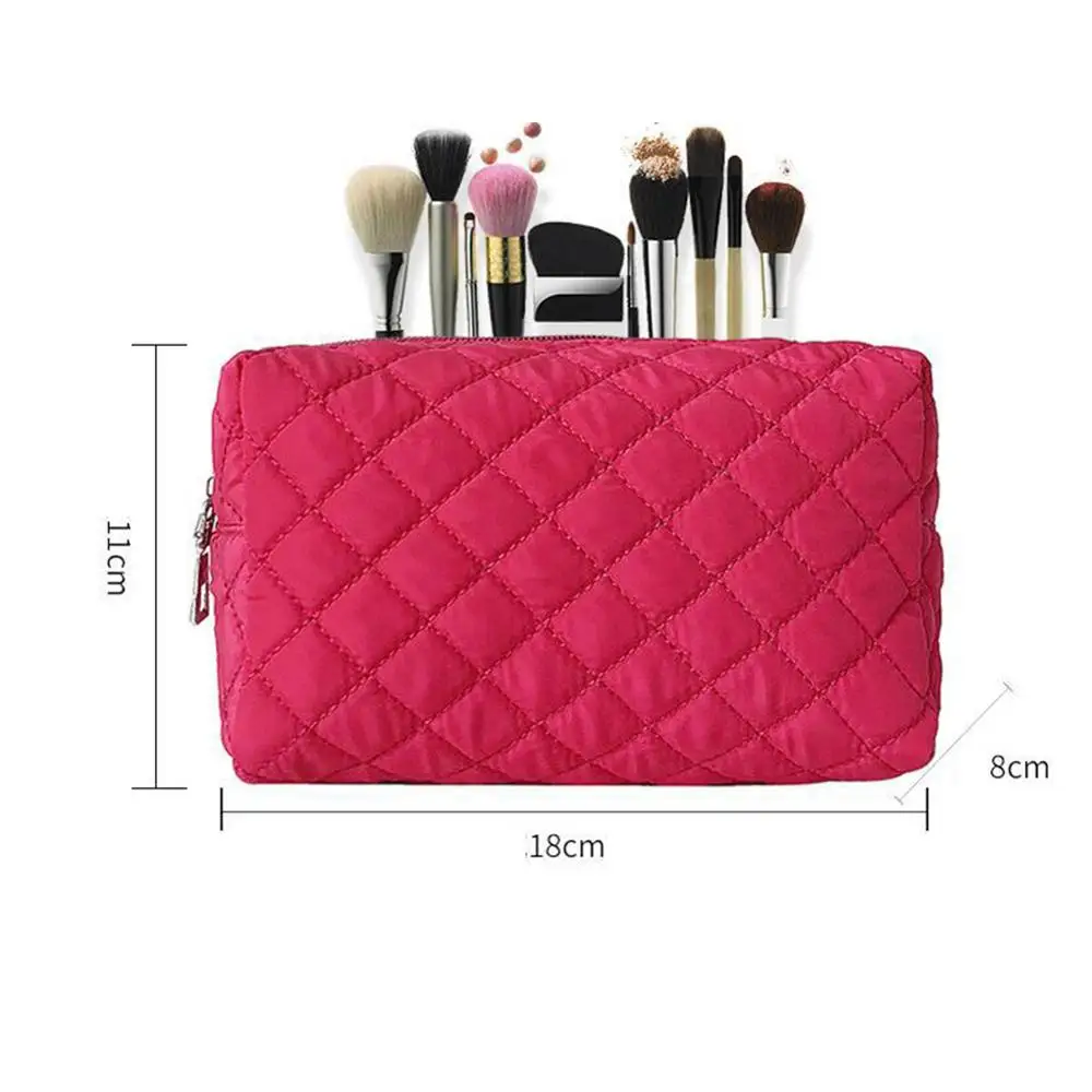 

Hot Fashion Multifunction Women Makeup Bags Travel Portable Cosmetic Bag Rhomboids Water Resistant Makeup Toiletry Pouch -OPK