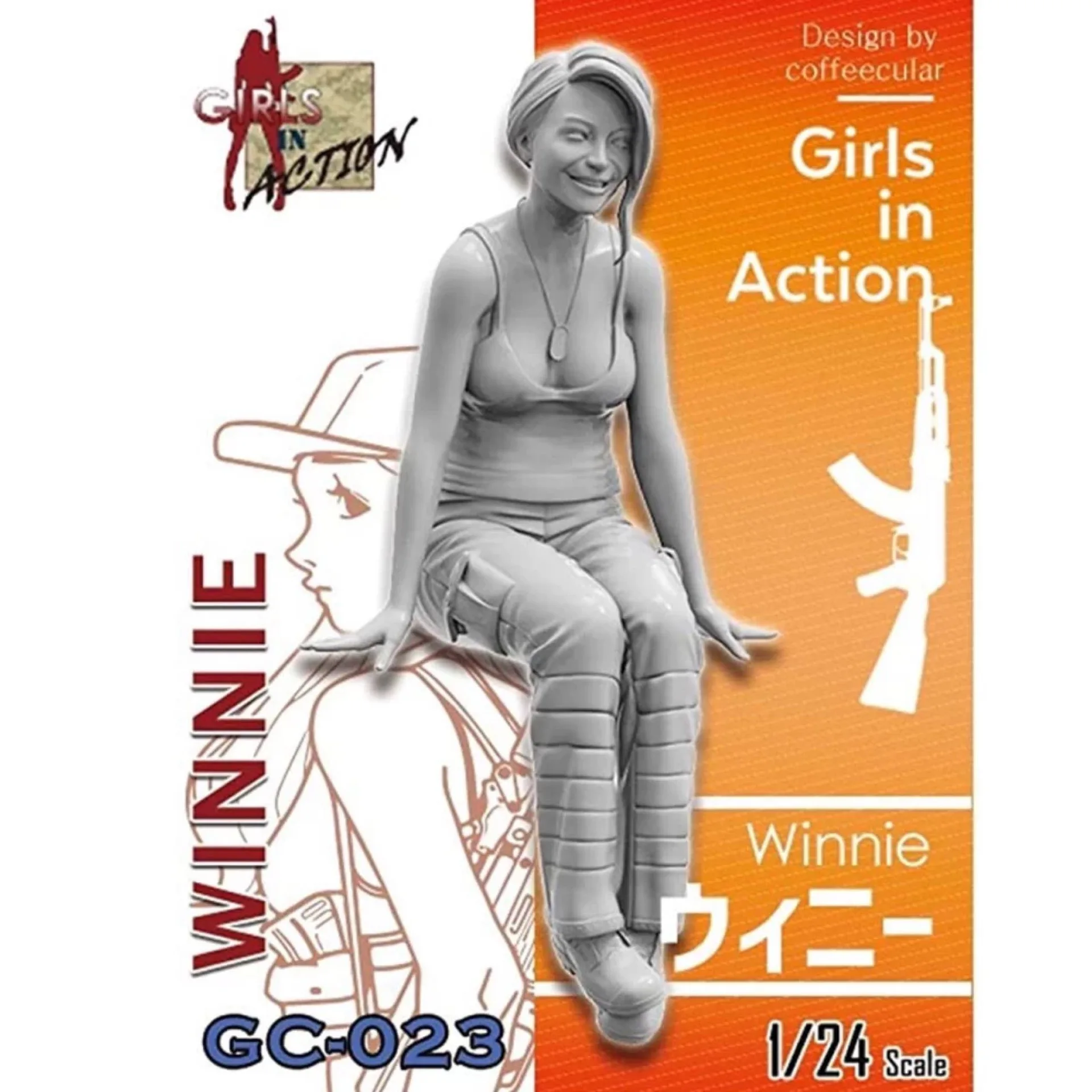 

1/24 Resin Model Figure GK，Unassembled and unpainted kit