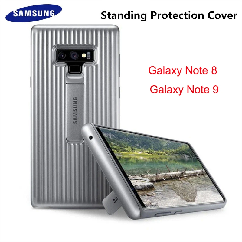 Original Samsung Galaxy Note 9 Shockproof Phone Case note 8 Standing Protection Covers Ultimate Device For N9500 | Мобильные