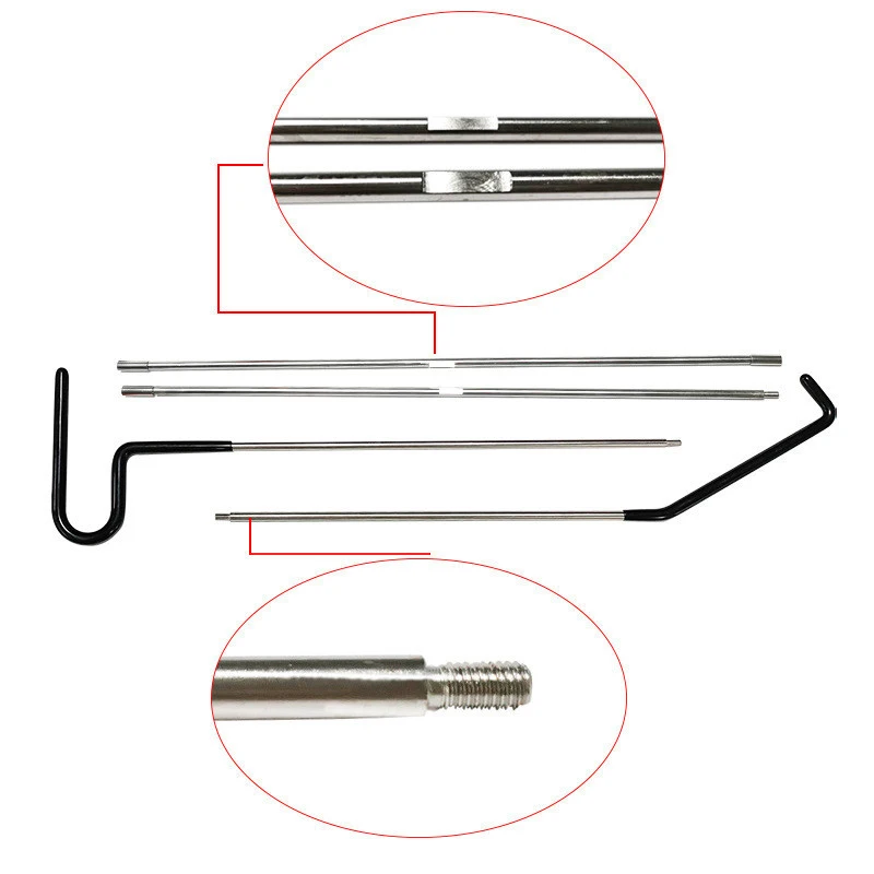 melhor Ferramentas Do Carro Hastes Paintless Dent Repair Kit De Ferramentas De Remoção De Dente De Carro Granizo Martelo Dent Remover Conjunto