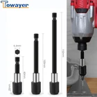 Быстроразъемный держатель для отвертки с шестигранным хвостовиком 14 дюйма, с регулируемым удлинителем для воротника, 60 мм, 100 мм, 150 мм