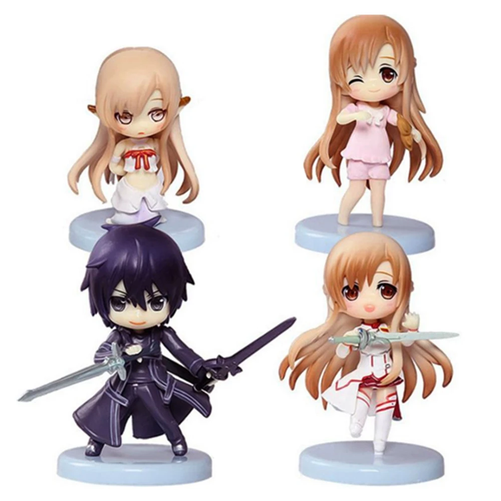 1 шт. Аниме обувь для вечеринки в Стиле косплей Sword Art Onlin фигурки влюбленных из Online)