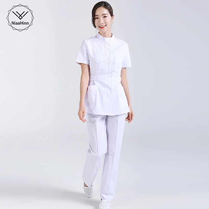 

Pet grooming institutions Work Wear Spa Uniform Lab Coat Scrubs sets Beauty Salon Work Uniform For Women Men Scrubs Suit