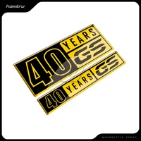 3d resin motorcycle tank pad 40 years sticker case for bmw f700gs f800gs f850gs g310gs f650gs r1200gs r1250gs decals