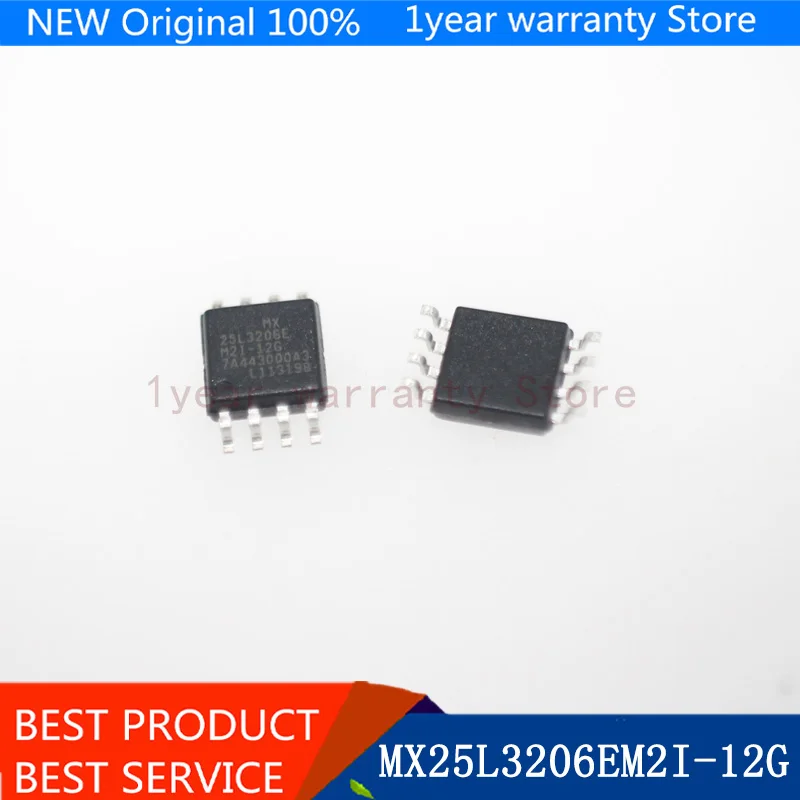 

{ New original } 5PCS MX25L32 MX25L3206EM2I-12G SOP-8 MX25L3206EM2I MX25L3206E MX25L3206 25L3206E 25L3206