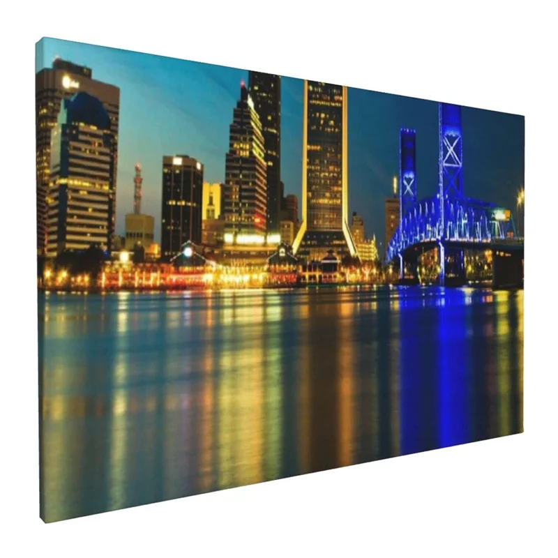 

Frameless wall art canvas prints, home office wall decoration oil painting fashion artwork, 18" x 12"
