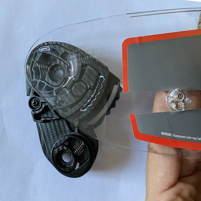 

Wearproof Helmet Visor Holder 2Pcs Shield Gear Base for MT Motorcycle Helmets 85DF