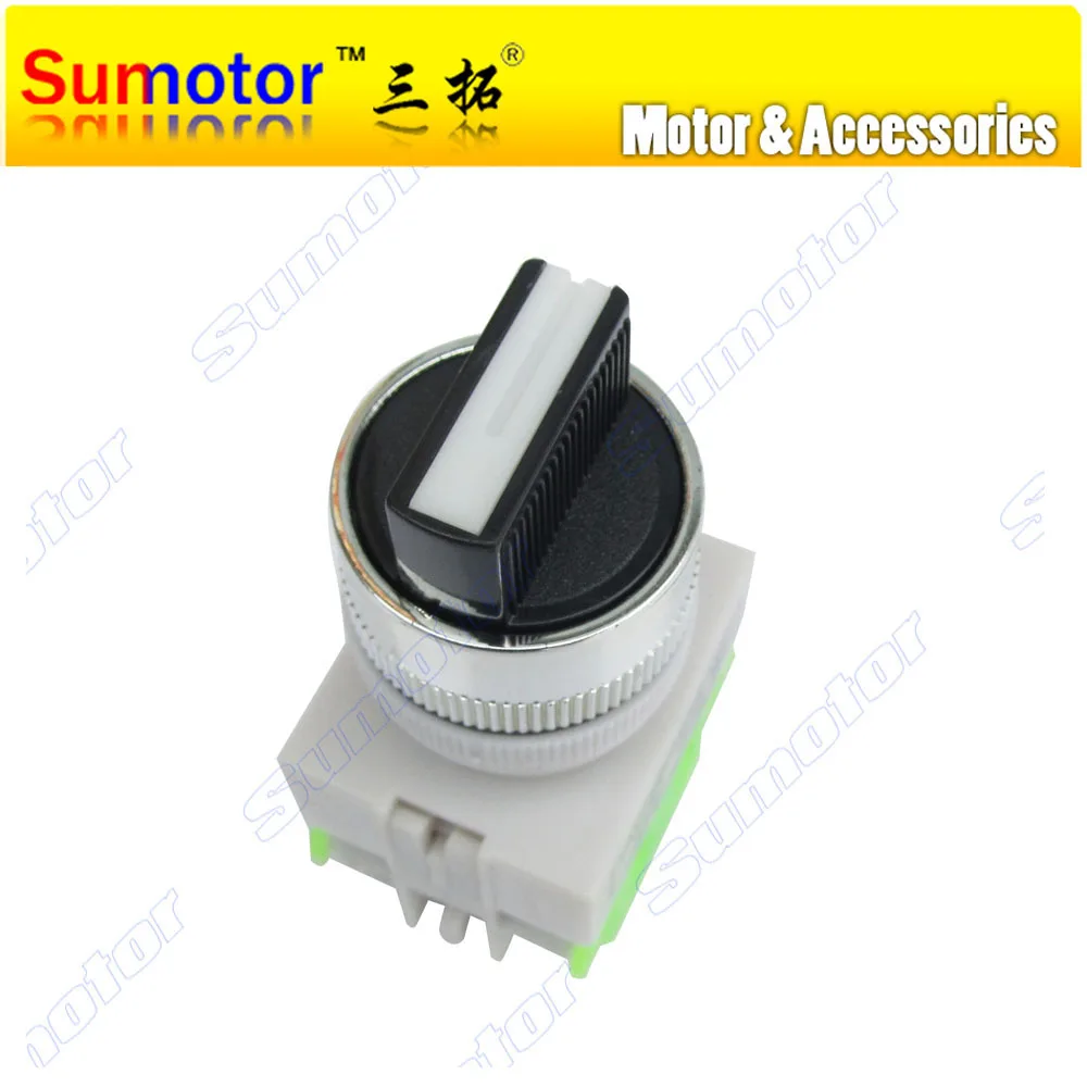 Переменный ток 220В 10А поворотный переключатель контроллер двигателя 4 контакта