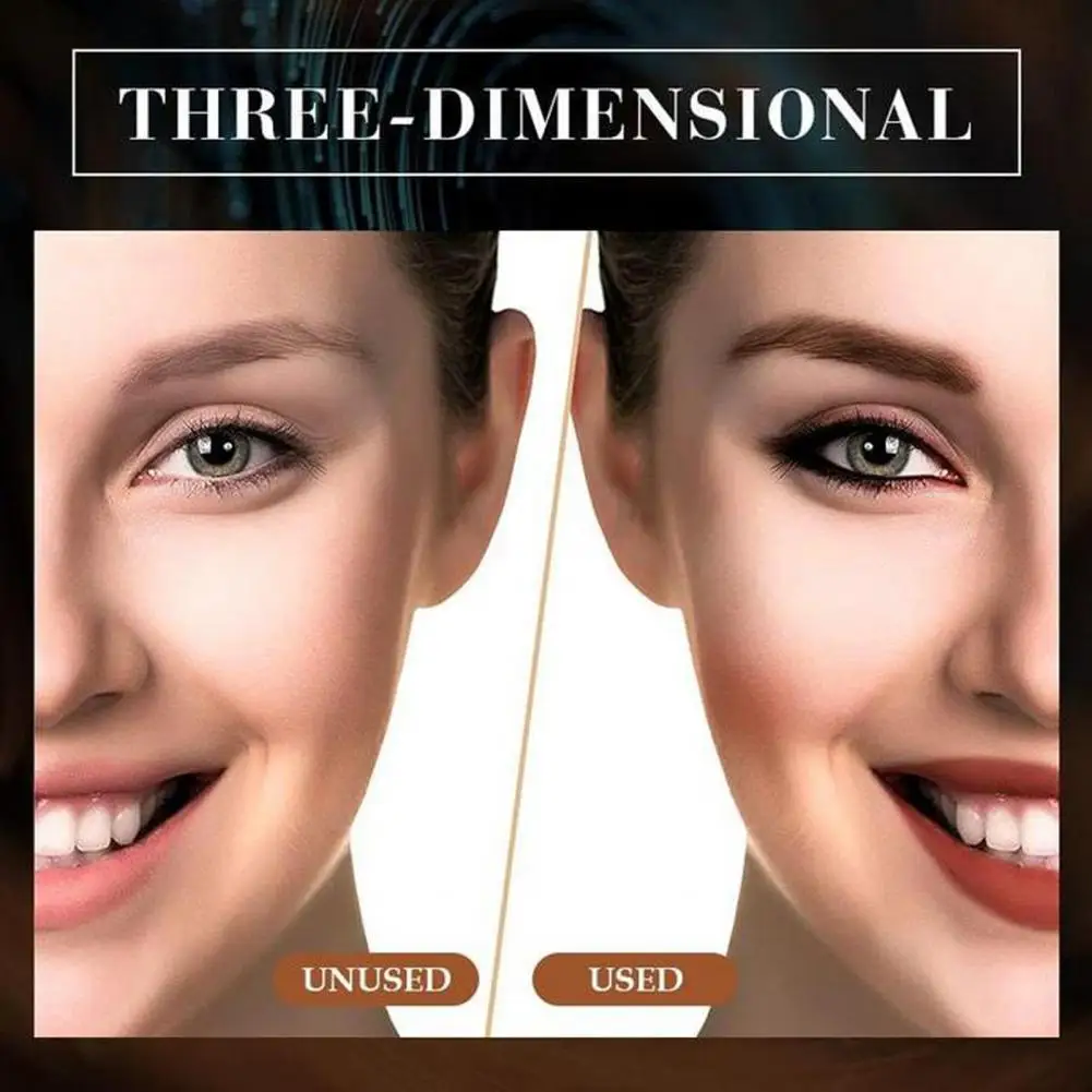6.2g Eyebrow Cream Waterproof Air Cushion Design with Brush Long Lasting Double Headed Pencil for Women | Красота и здоровье