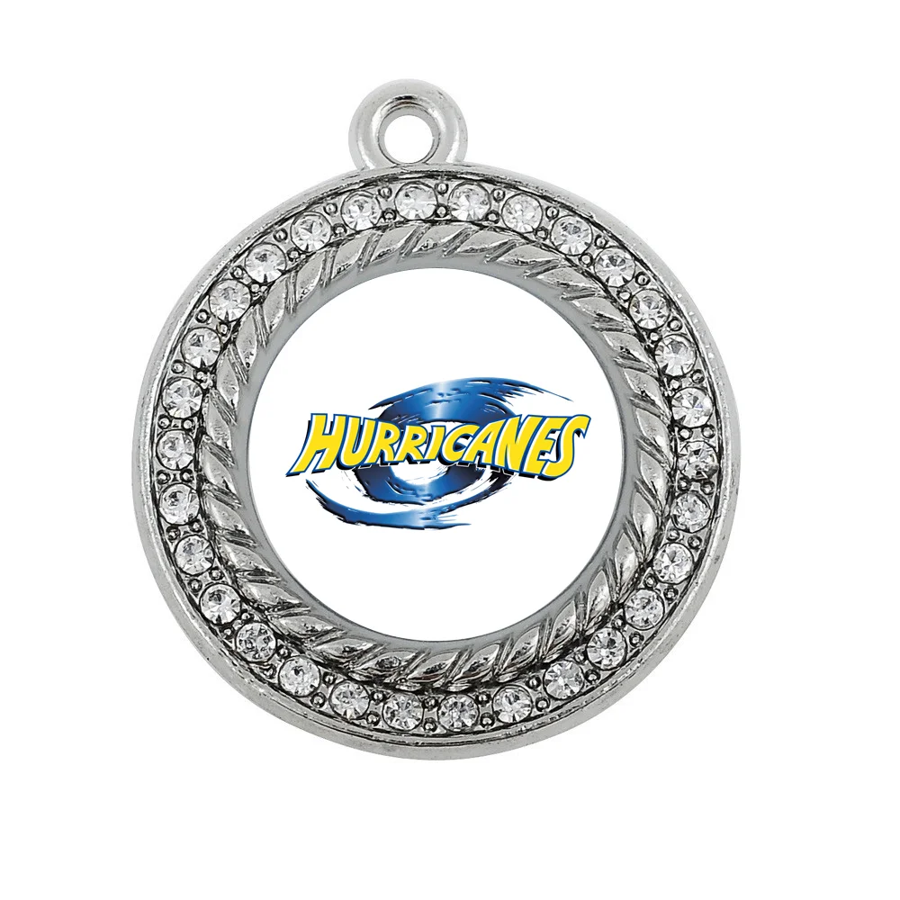 

S-RUGBY Hurricane anes Шарм в античном стиле посеребренный Кристалл JEWJLRY
