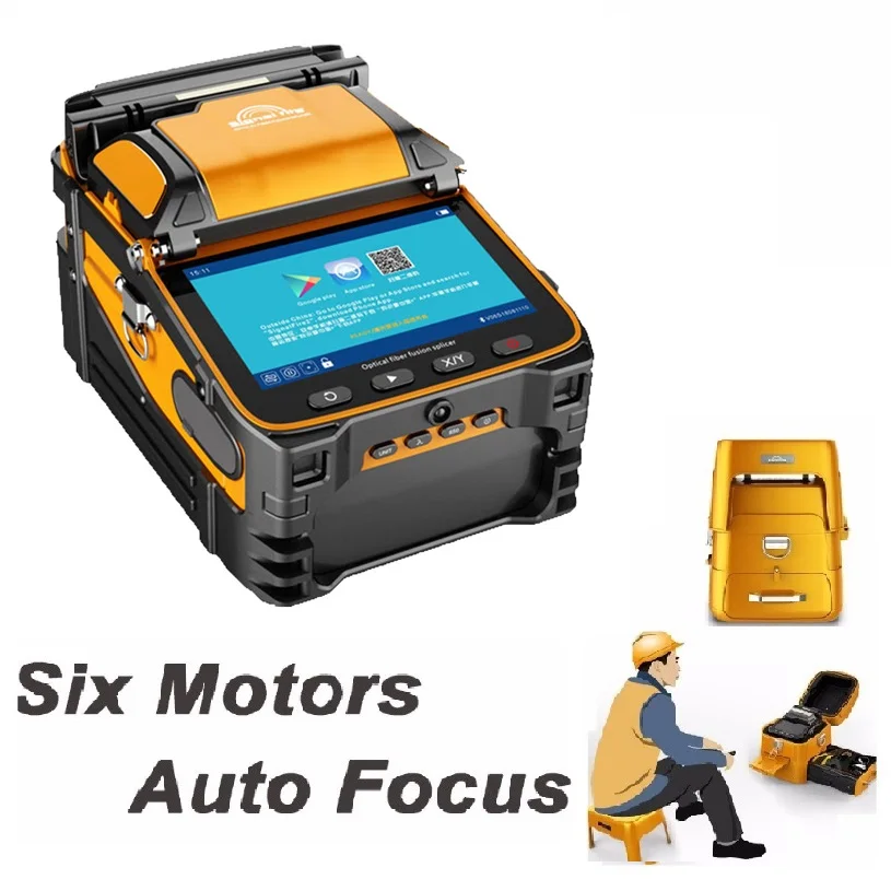 

Original AI-9 Signal Fire Automatic SM&MM Multi-Language FTTH Fiber Optic Splicing Machine Optical Fiber Fusion Splicer