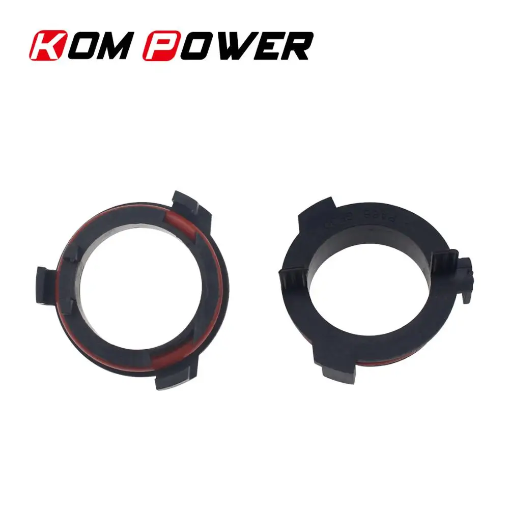 KOM POWER 2 шт. H7 светодиодный Автомобильный держатель для фар адаптер фиксатор