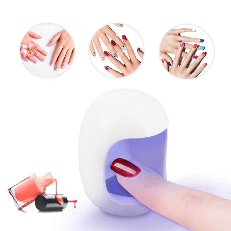 Egg Shape 3W USB UV LED Lamp Nail Dryer For All Gel Polish Drying 30s Fast Dry Machine Charge Art Tool Dropship | Красота и здоровье