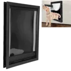 Откидная дверь для собак и кошек защитный кожух, откидные двери, съемная установочная дверь для больших собак среднего размера товары для животных, собак