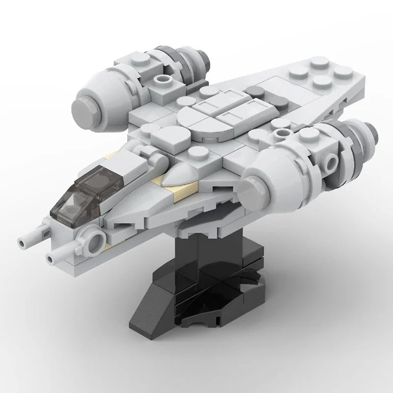 

Micro Razor CrestED Modular Assembly Model Building Blocks MOC Space Wars Spaceship Battleship Battle Fighter Toys For Children