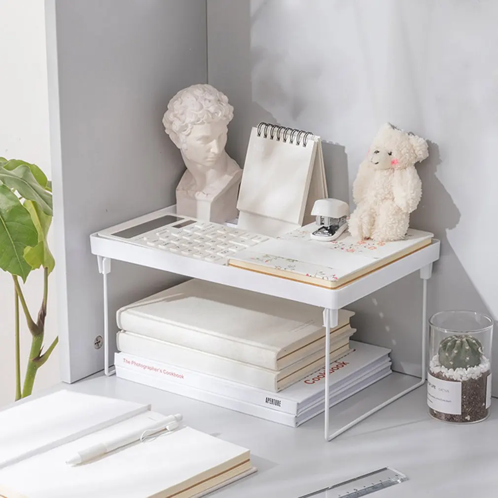 

Home Closet Organizer Storage Shelf Rack For Kitchen Desktop Shelves Cabinet Holder Makeup Organizer Kitchen Accessories