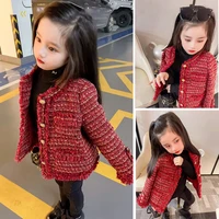 winter autumn girls warm coat baby jacket toddler outwear kids brand children fashion clothes floral faux fur 1 to 7 yrs