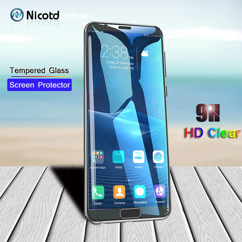 Закаленное стекло Nicotd Премиум Защитная пленка для Huawei Y9 2019 G6 G7 P8 Lite Y5 2018 Honor 6 7 8x 4c 9