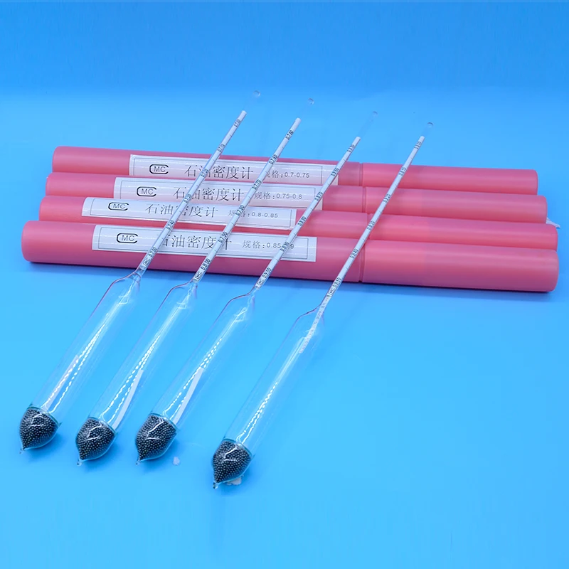 2PCS/lot LAB Petroleum densitometer hydrometer gas oil diesel detection Supplies |