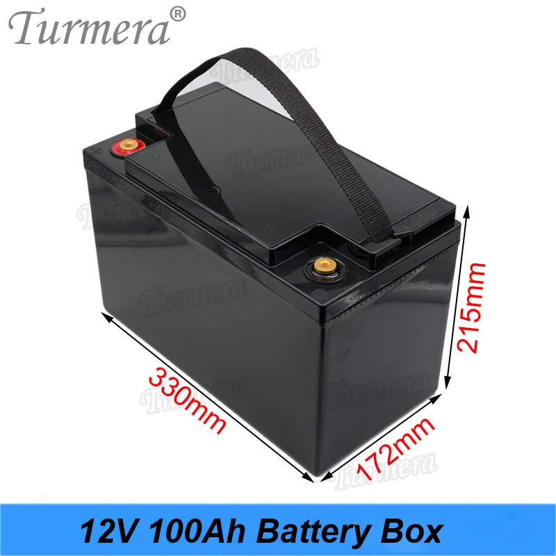 Turmera 12V 90Ah 100Ah 3 2 V Lifepo4 Батарея литий-железо-фосфатных аккумуляторов и M8 винт Медь