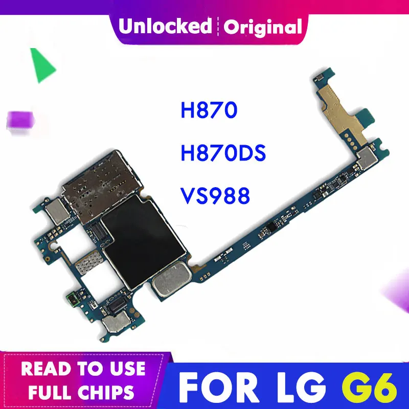 Для LG G6 H870 VS988 H870DS Dual SIM 32GB системная плата Материнская Главная материнская Android