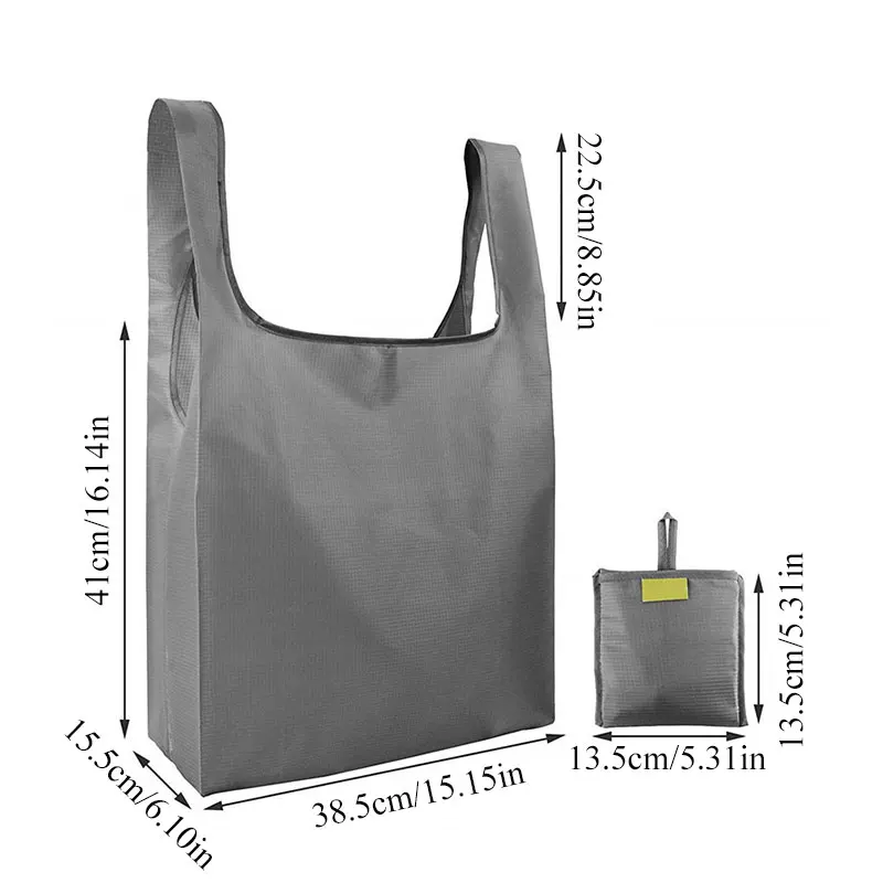 Женская Складная сумка для покупок дорожная через плечо сумка-тоут из Оксфорда